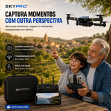 SKYPRO™ X1 PRO | Drone 4K Dobrável com Câmara Dupla e