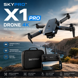 SKYPRO™ X1 PRO | Drone 4K Dobrável com Câmara Dupla e